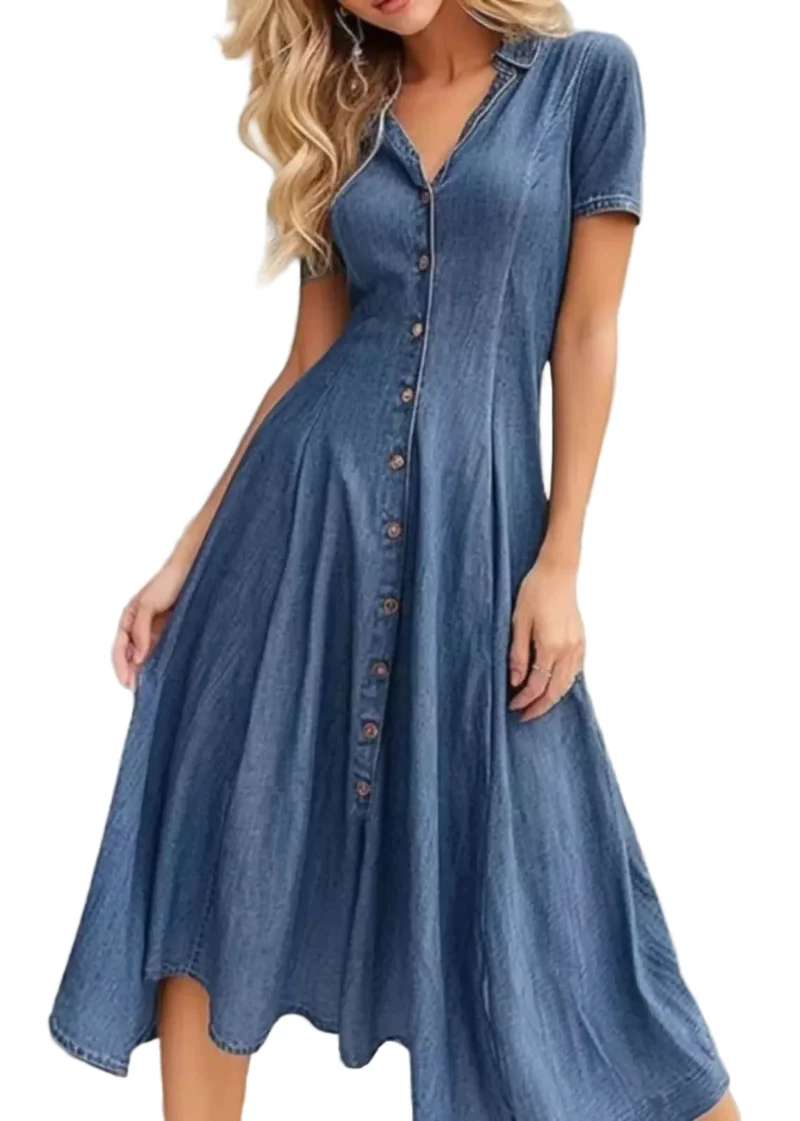 Damklänning Asymmetrisk Sommarstil