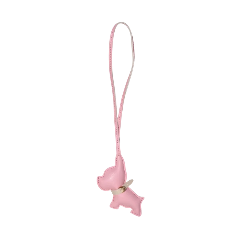 Big Puppy Bag Charm - Rose W/Sand