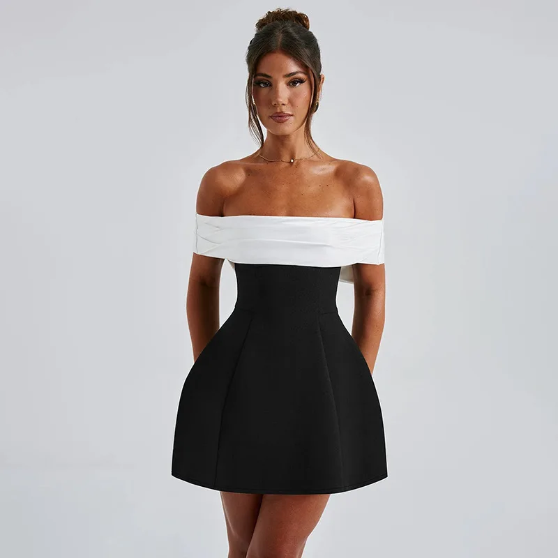 Elora™ | Elegant off shoulder-klänning
