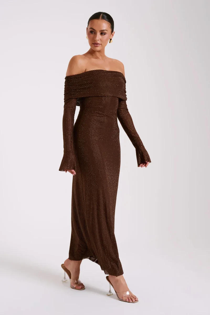 Destiney™ | Elegant glittrig klänning