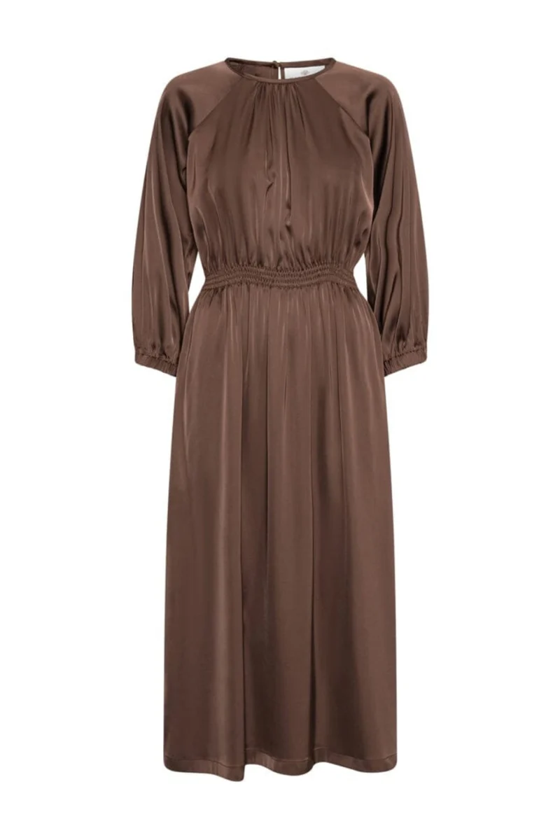 Karmamia - Rachel Dress 2485 - Semi Rich Brown