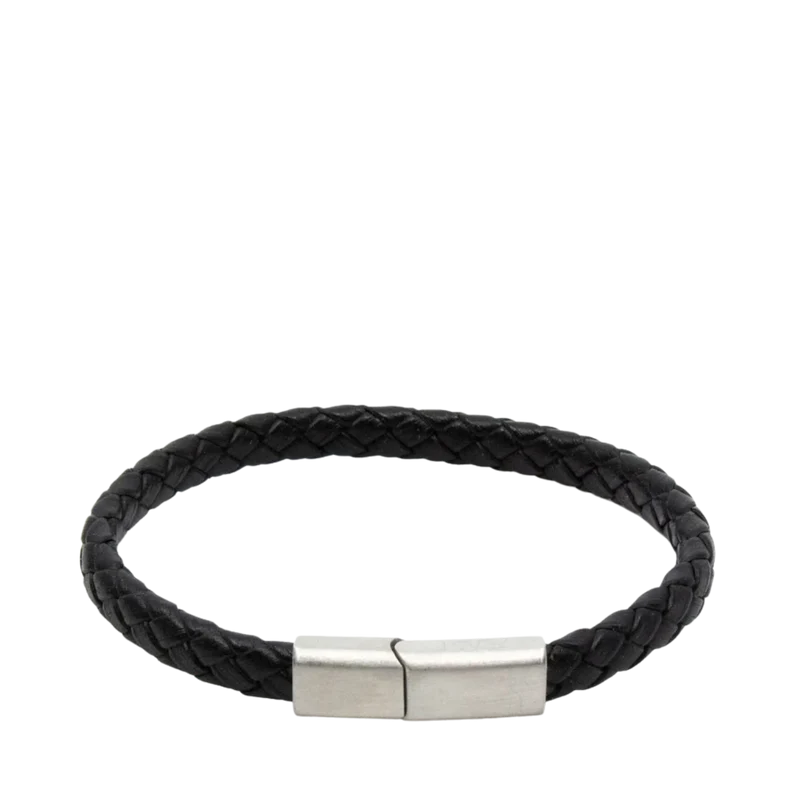 Leather Bracelet - Black