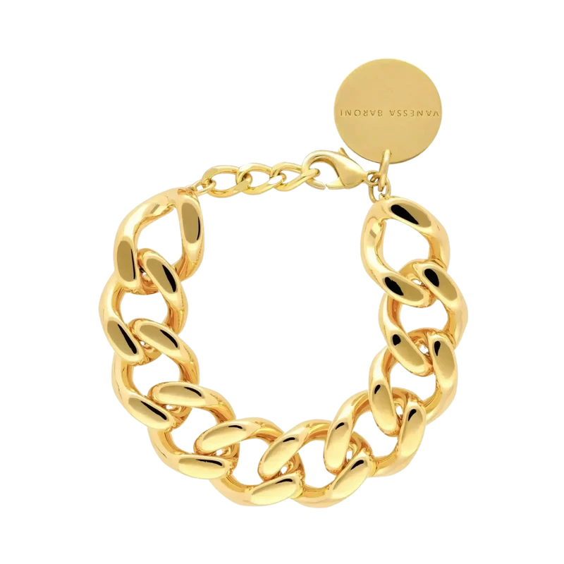 Mini Flat Chain Bracelet - GOL Gold