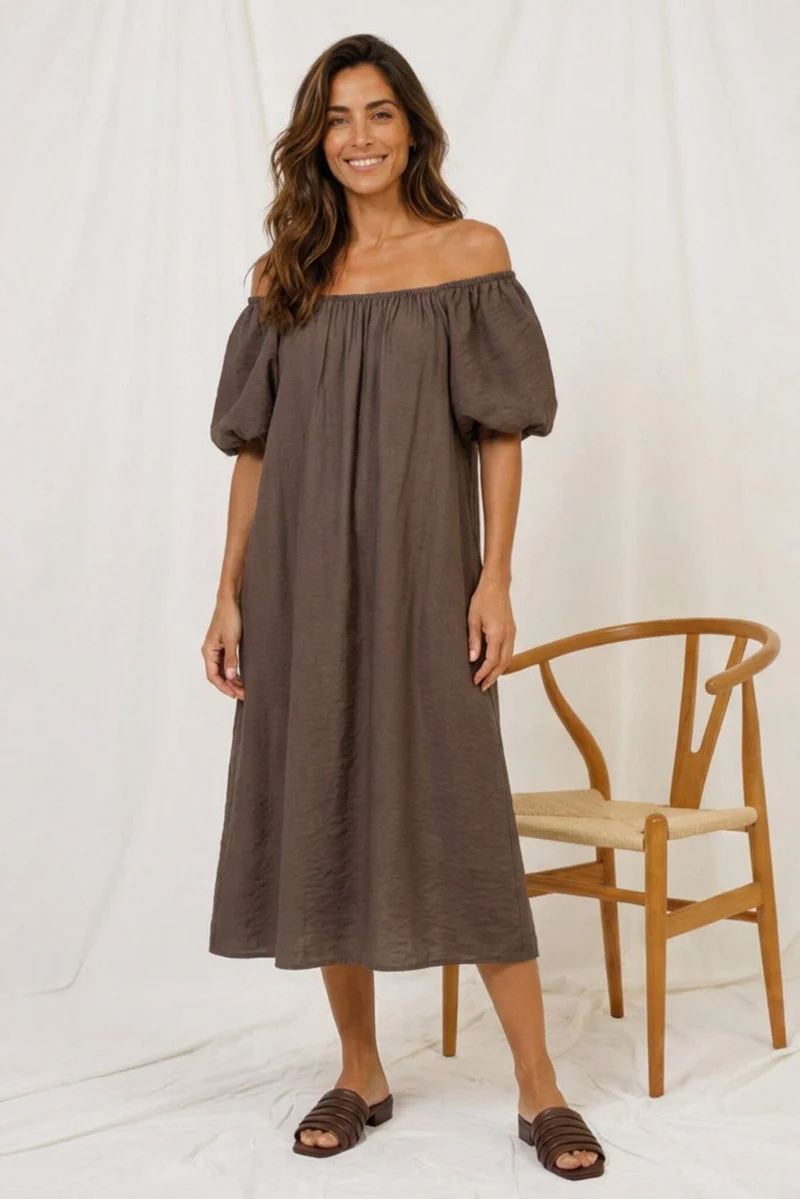 Marta Du Chateau - Mdcsarai Dress 26153 - Moro