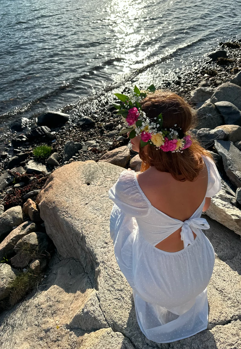 Smock Maxi Dress