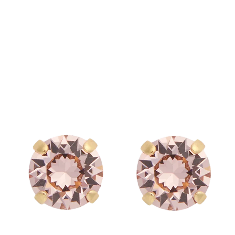 Classic Stud Earrings Gold - VINTAGE ROSE