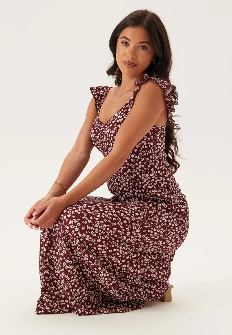 Frill Maxi Dress