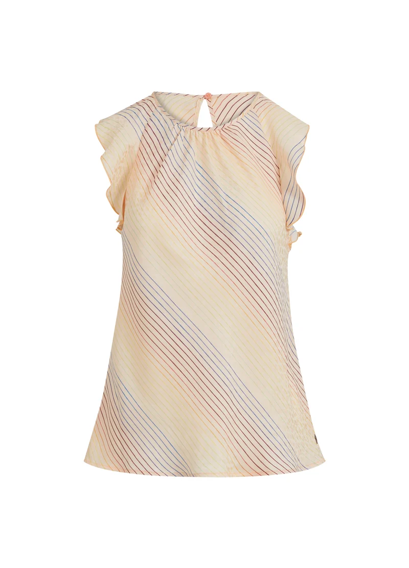 TOPP M. REGNBÅGSRANDIGT MÖNSTER - Rainbow stripe print
