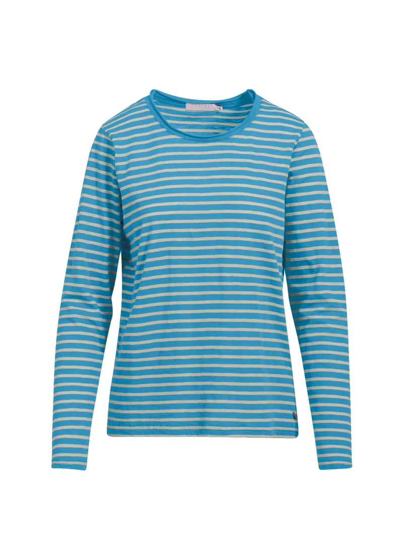 LÅNGÄRMAD T-SHIRT M. RÄNDER - Sporty blue stripe