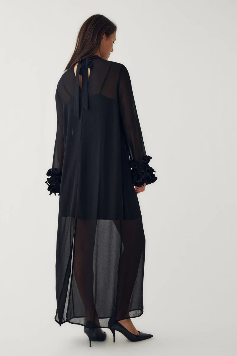 Noella - N-Latania Long Dress 14510005 - 004 - Black