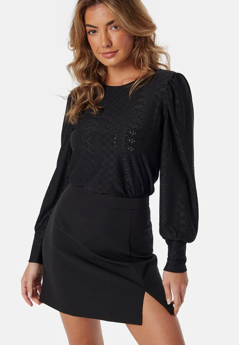 Onlsandra L/S PUFF TOP JRS NOO