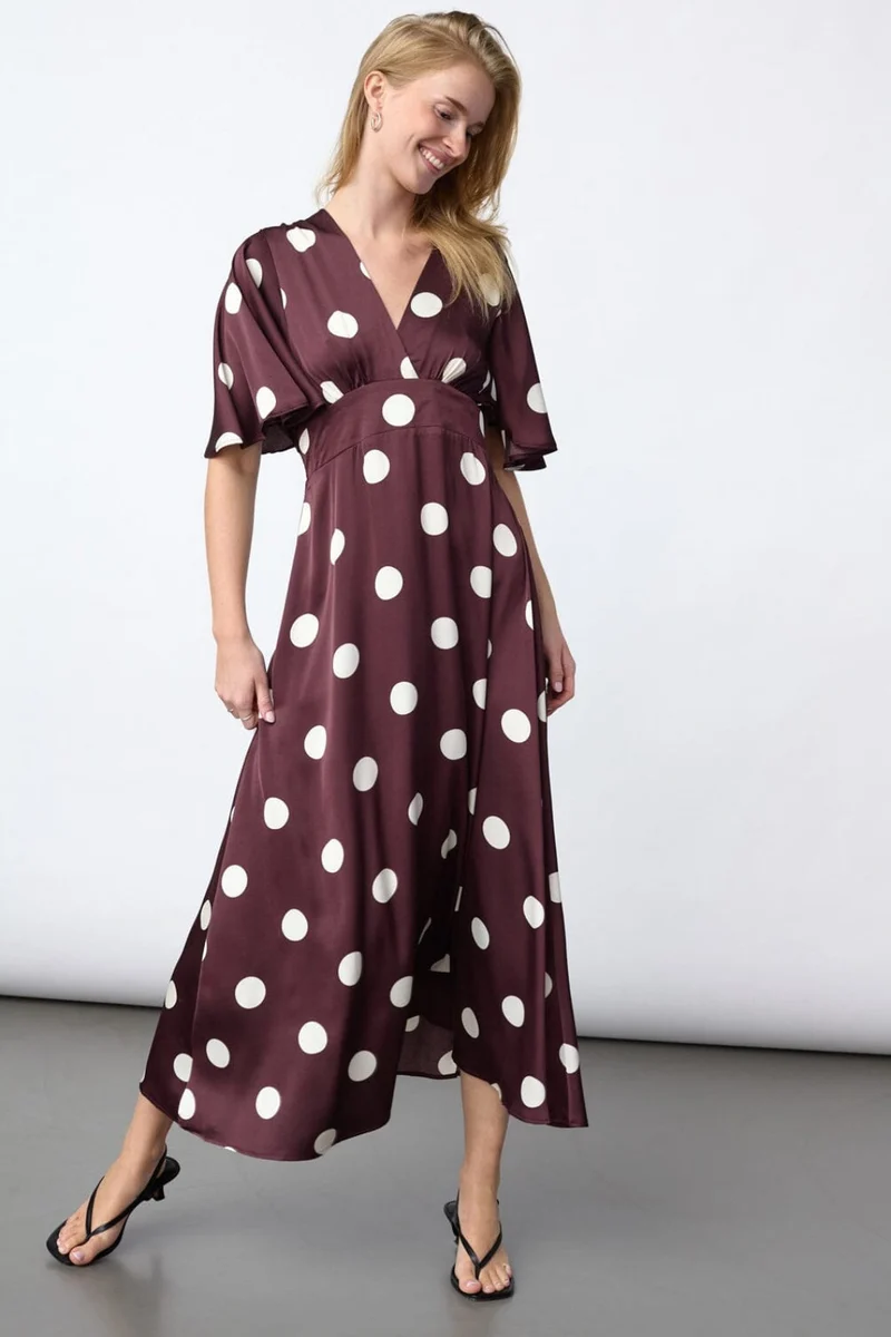 Sisters Point - Gisela-Dr34 20106 - 801 - Deep Bordeaux Dot