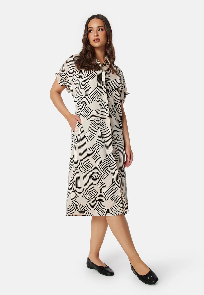 Objjulia Ss Shirt Dress