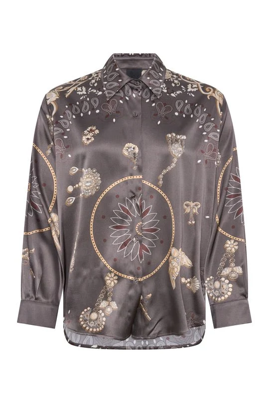 OLINE PRINTED BLOUSE