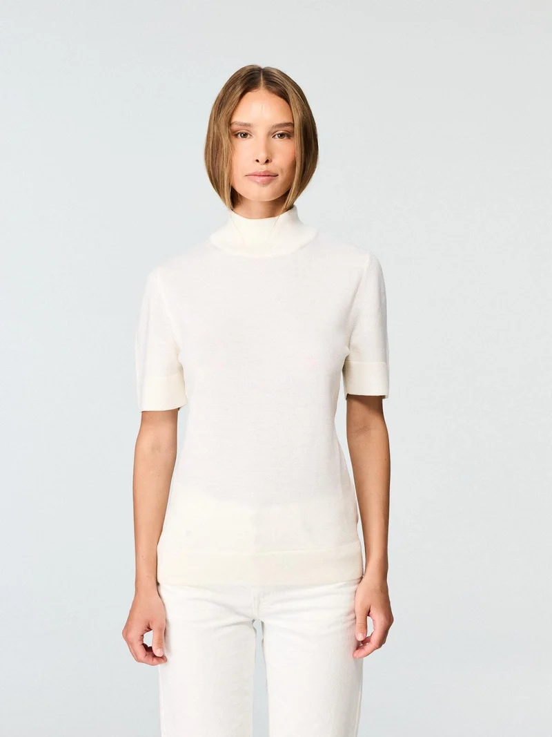 WMN Merino Short Sleeve Polo