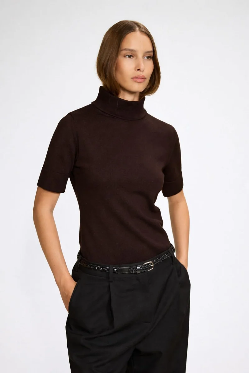 WMN Merino Short Sleeve Polo