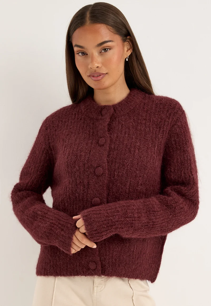 Slwgabriella Ls Button Cardigan