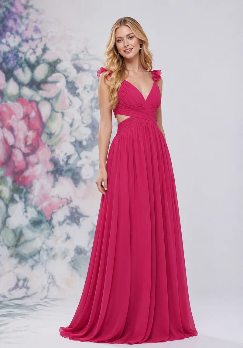 Aftonklänning / Balklänning MoriLee 3030004 berry