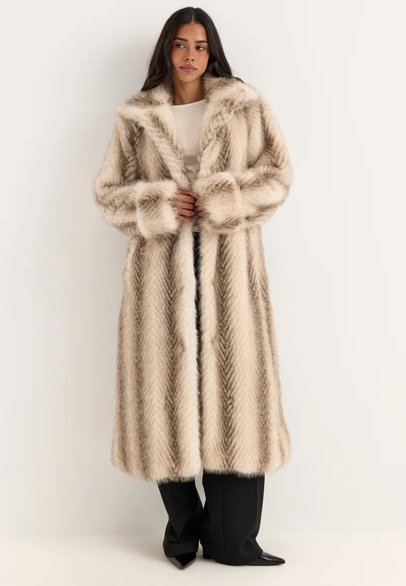 Long Faux Fur Coat