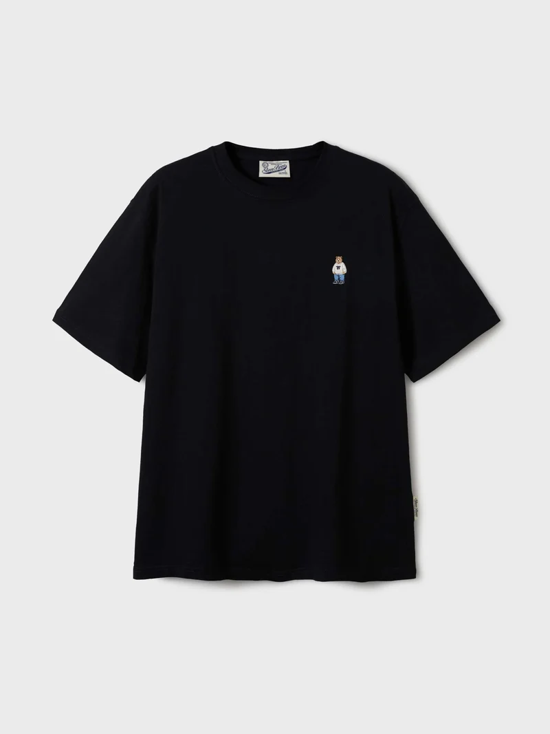 (2PACK)Steve Solid T-shirt[B]
