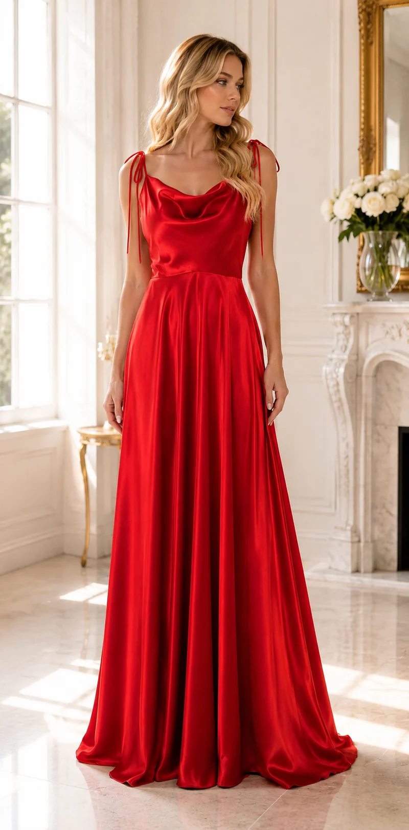 Aftonklänning / Balklänning PartyLine 94018 red