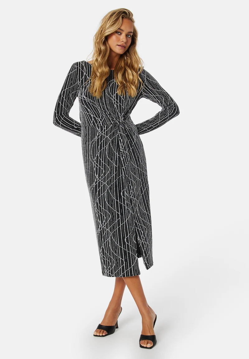 Kanz Sibe LS Calf Dress