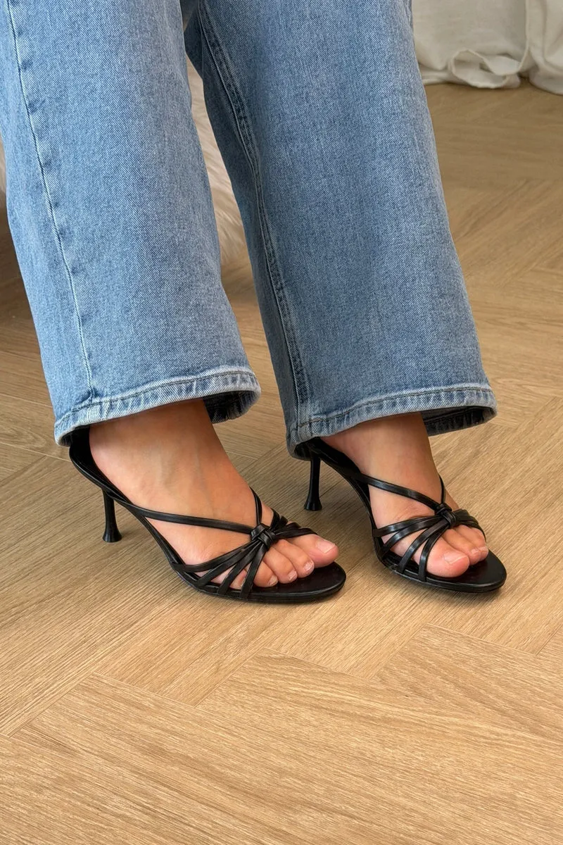 Bloom - Sweet Pea Stiletto - Black