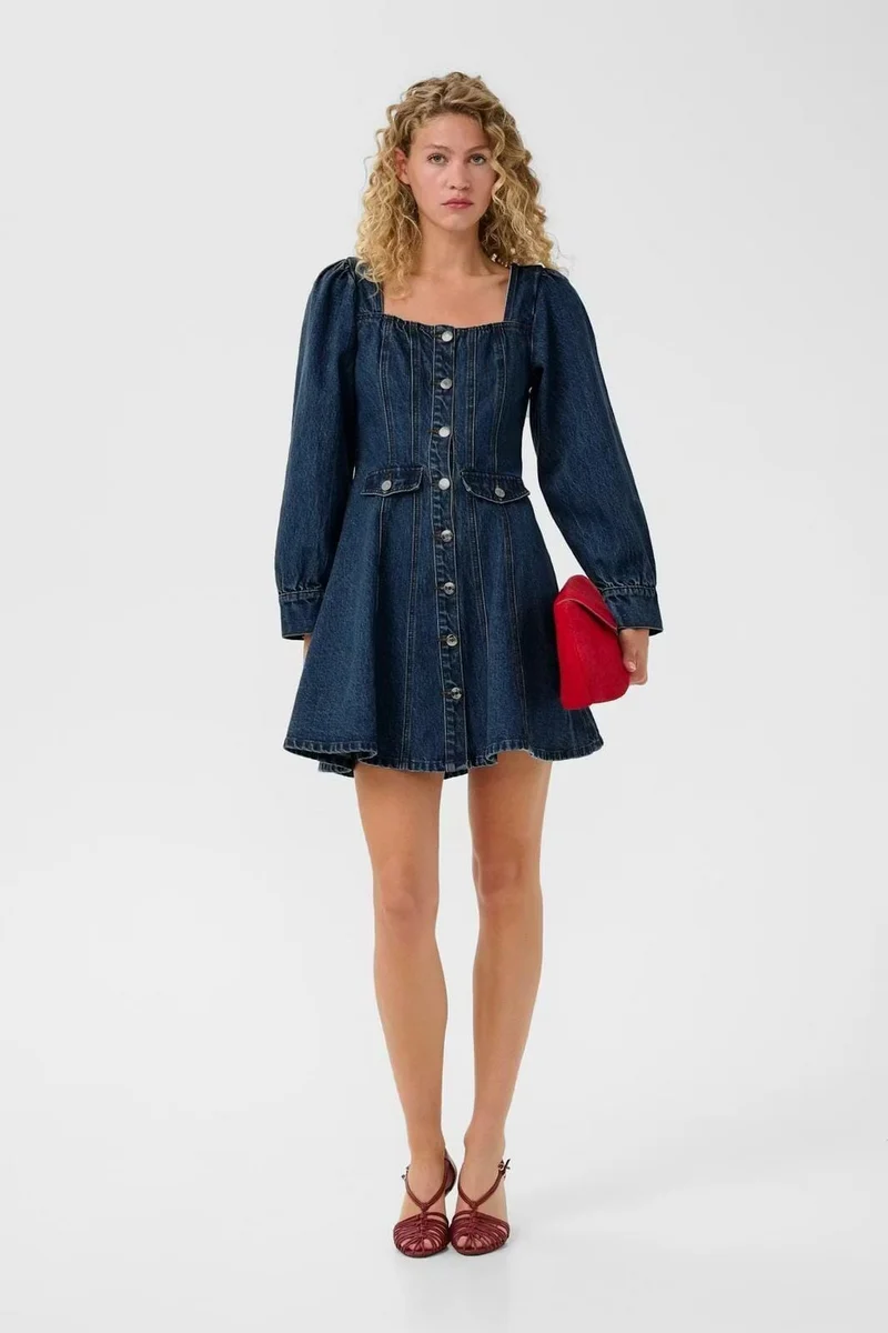 Gestuz - Gzsamia Dress 10911019 - 109201 - Indigoblue