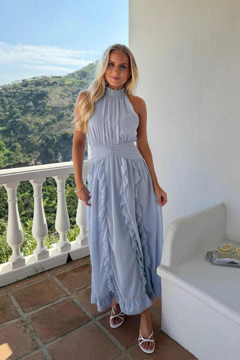 BYIC - Tianaic Maxi Dress A25246 - Blue