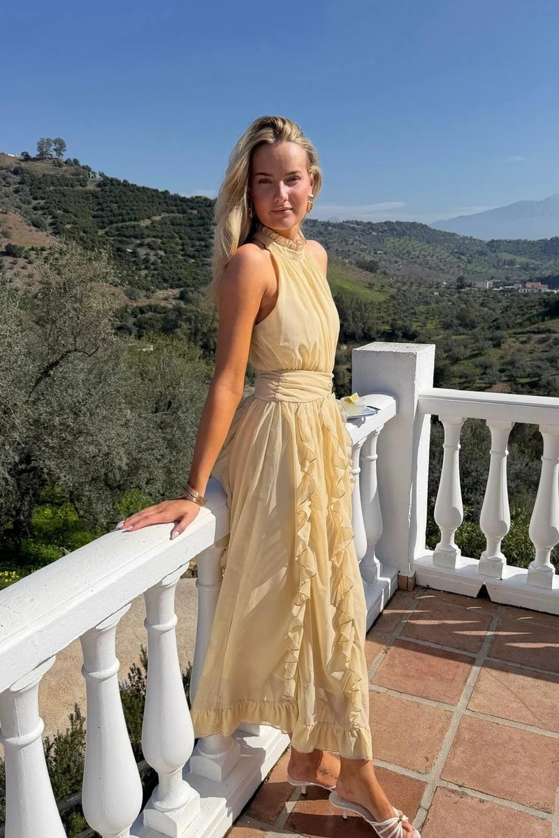 BYIC - Tianaic Maxi Dress A25246 - Yellow