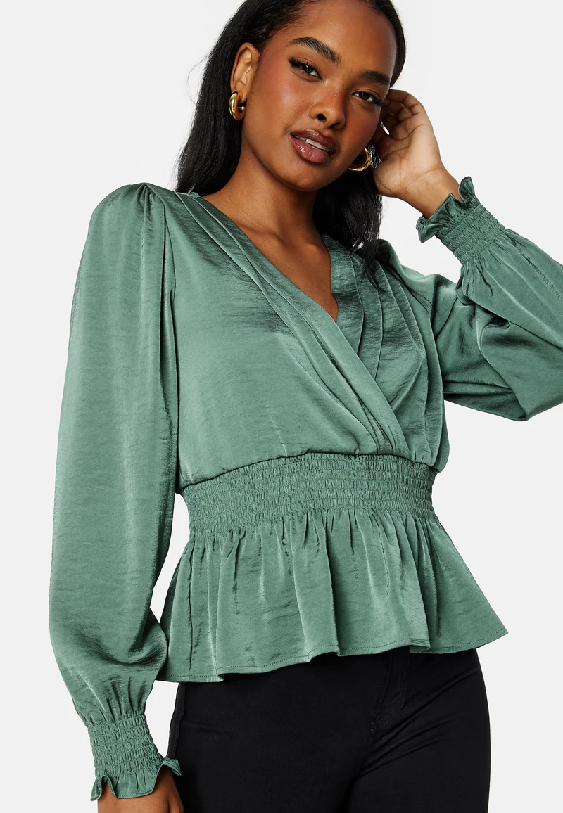 Mary L/S Smock Top