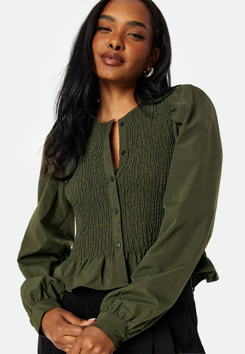 New Aspen LS Smock Top