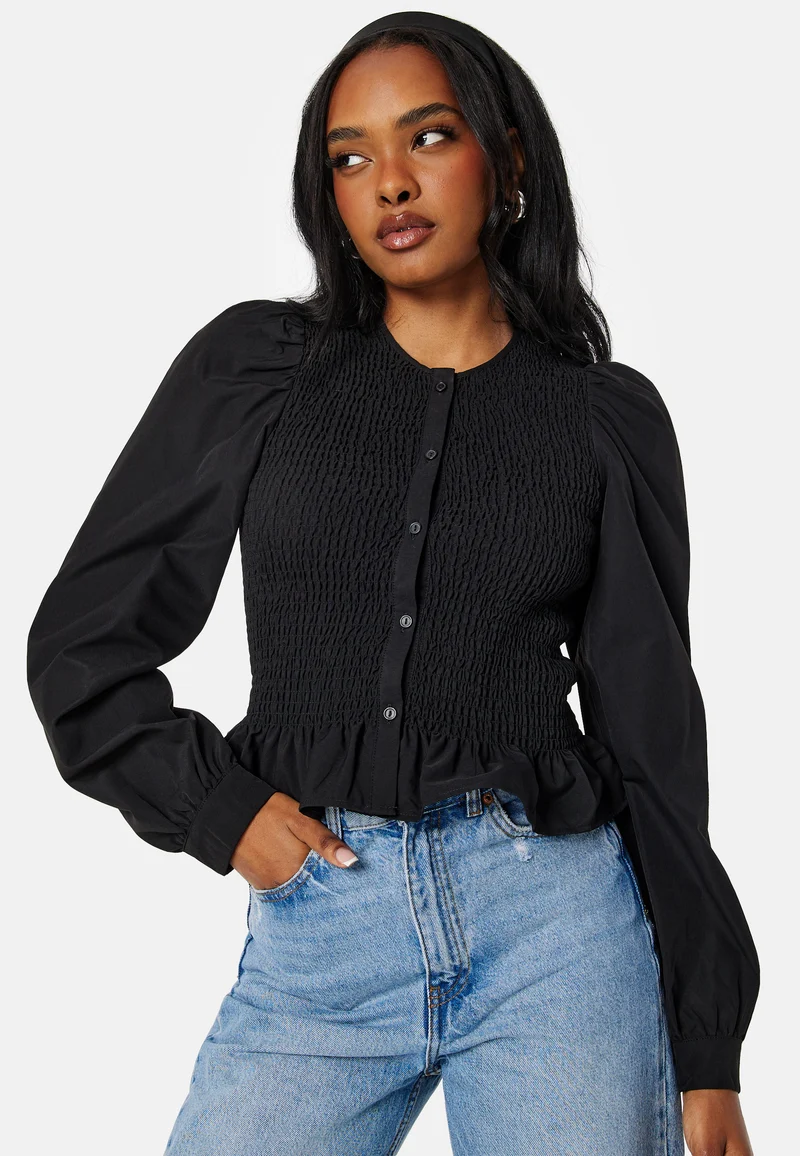 New Aspen LS Smock Top