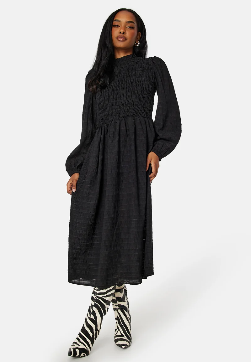 Julis LS Smock Dress