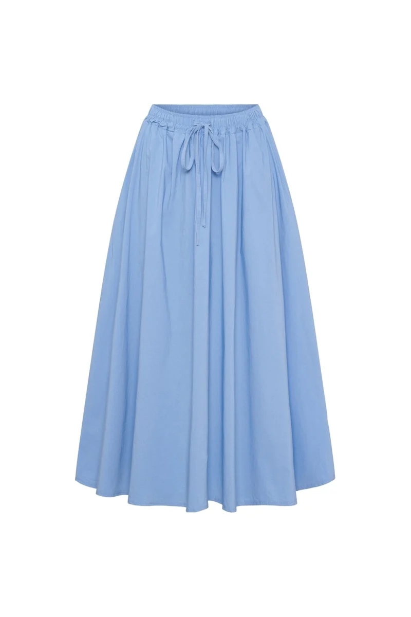Marta Du Chateau - Mdcpomeline Skirt 8784 - Light Blue