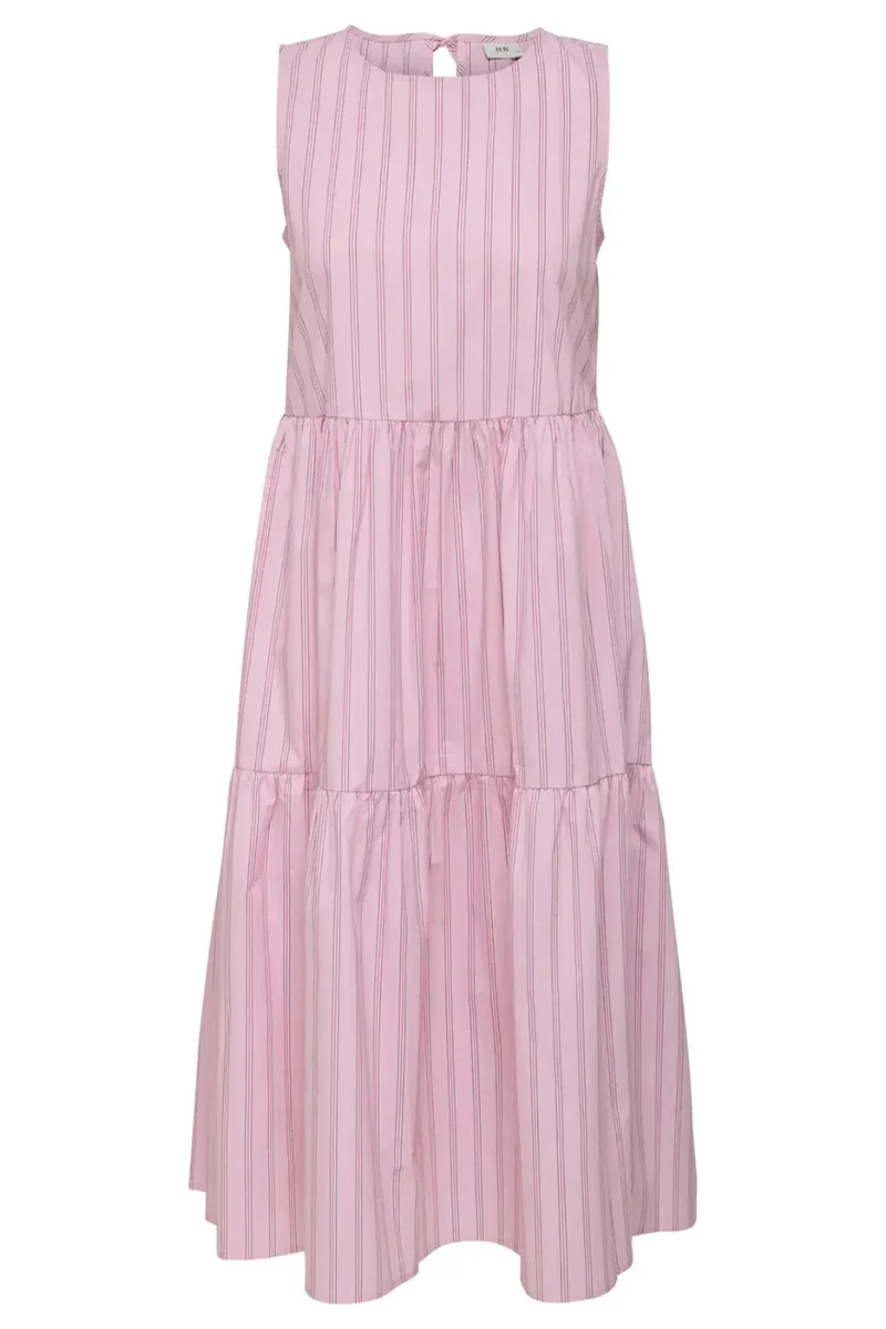 JDY - Jdymio S/L Mididress Dia - 4985652 Pink Lady 05-02-26 Wild Orchid&Black
