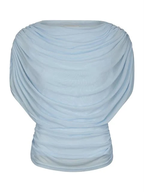 Cottuna Drapy Mesh Top