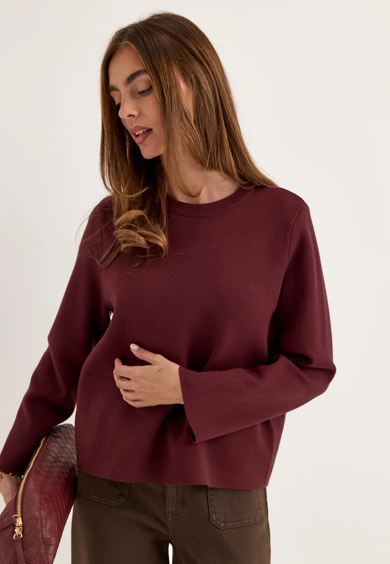 OBJREYNARD O-NECK PULLOVER