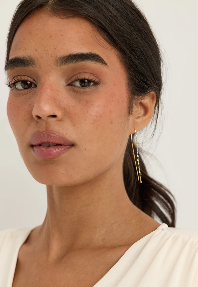 Baylen Chain Earrings Gold-plated