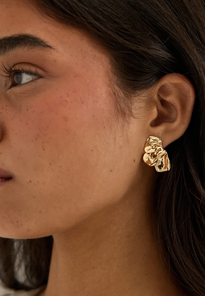 Solari Earrings Gold-plated