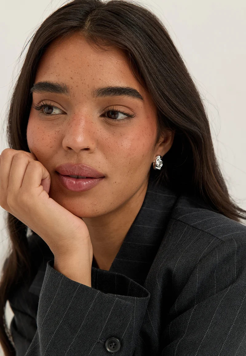 Inner Earrings Silver-plated