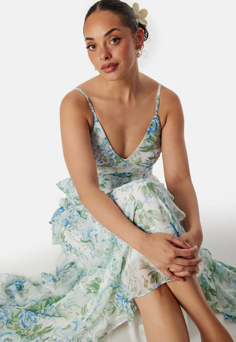 Poppy Ruffle Maxi Dress
