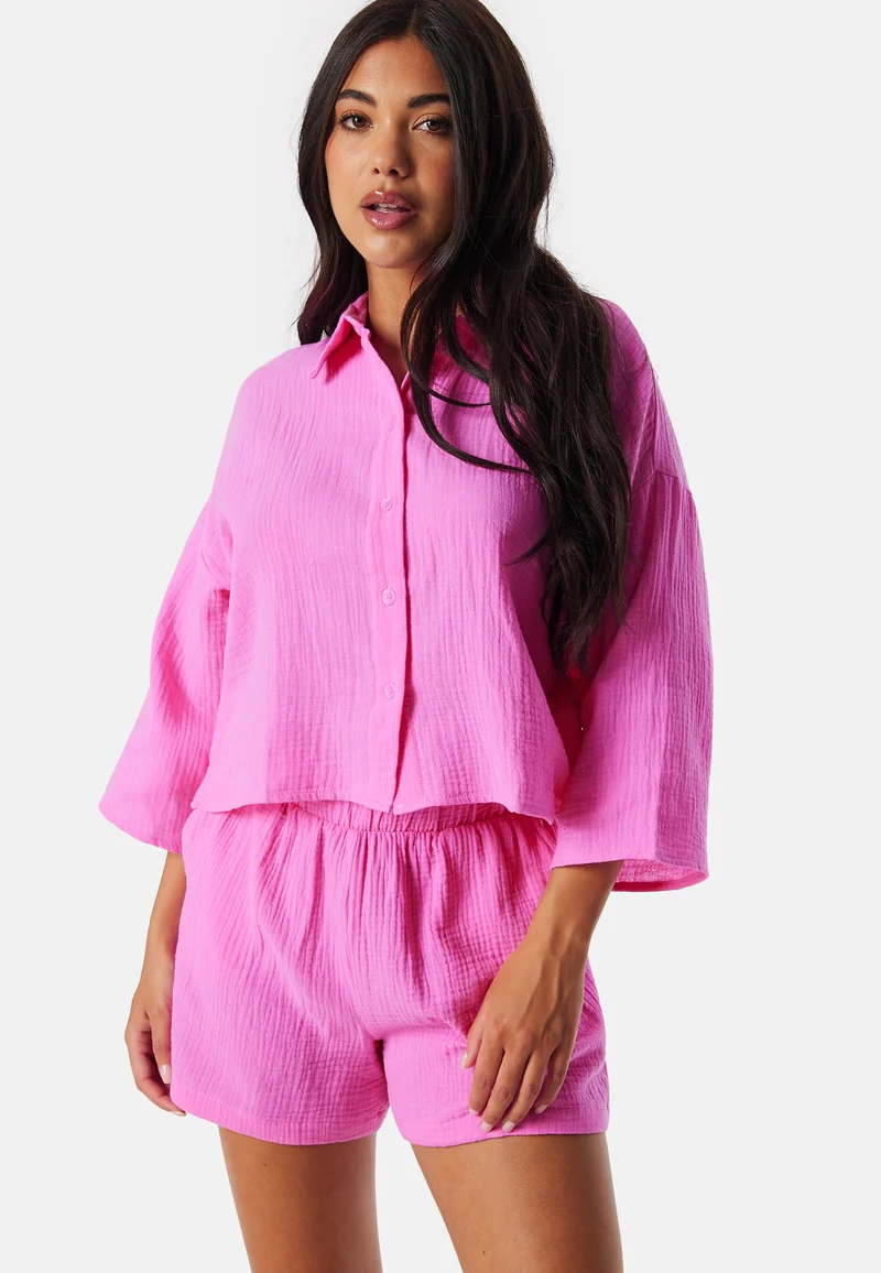 Vmnatali crop shirt