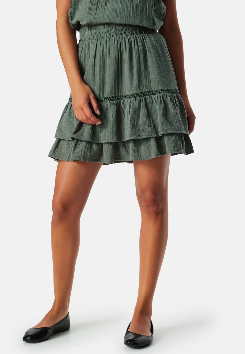 Vitovan flounce short skirt