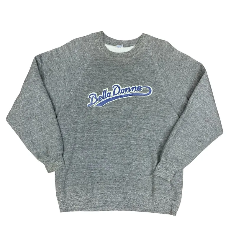 Very Rare 1981 Stevie Nicks Winter Tour Grey Crewneck Sweater Jumper L/XL