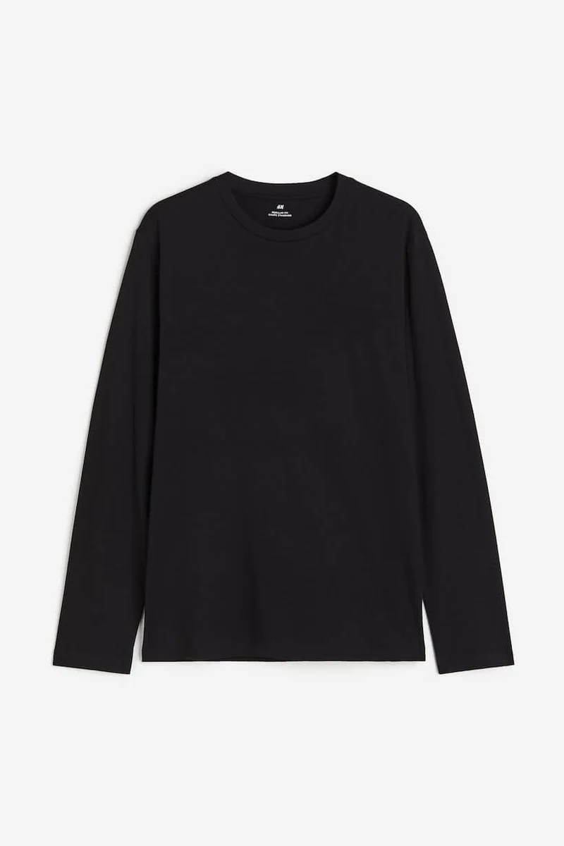 Regular fit jersey shirt