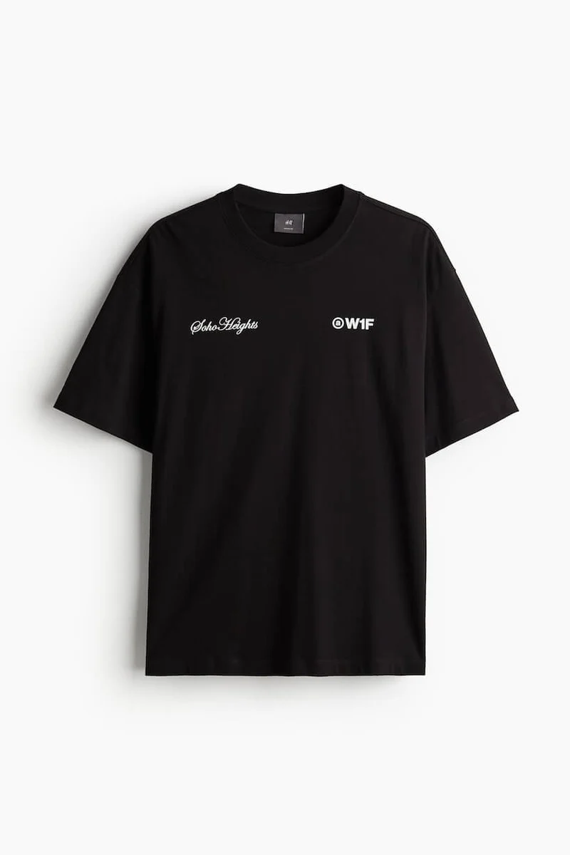 Loose fit printed T-shirt