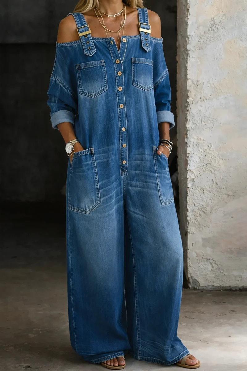 Sophia | Off-shoulder-jumpsuit