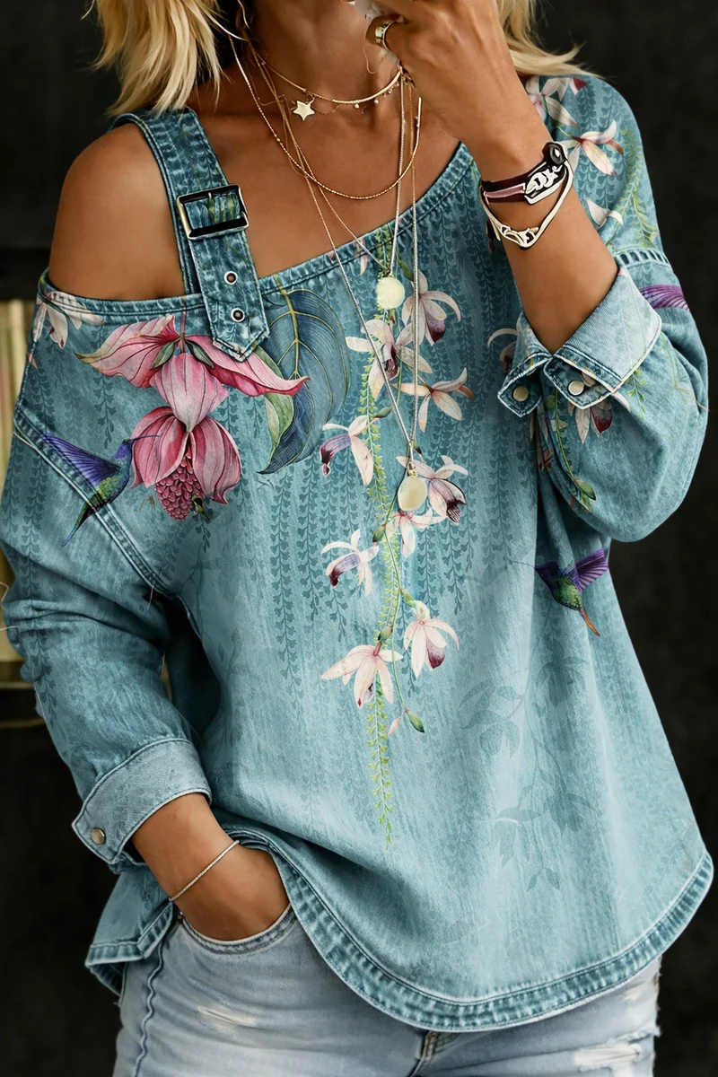 Danielle | Off-shoulder-jeanstopp