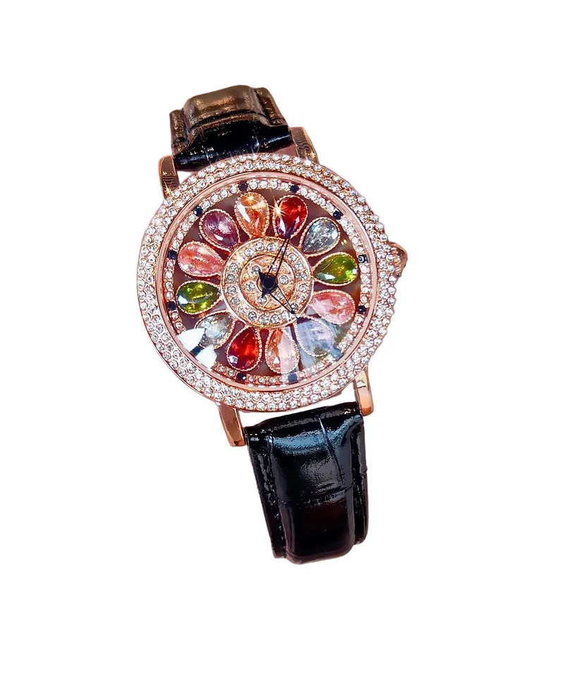 Damklocka Quartz Färgglad Design